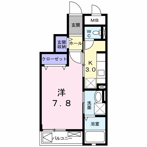 パル池田　２ 間取り