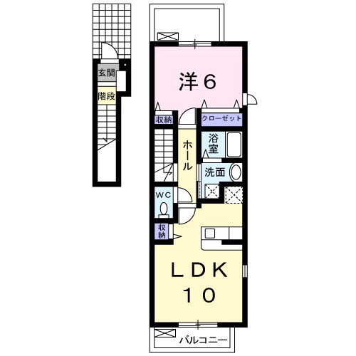 ハーモニーヴィレッジ池田 間取り
