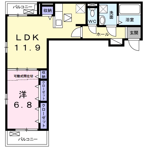 メゾン　サンリット 間取り