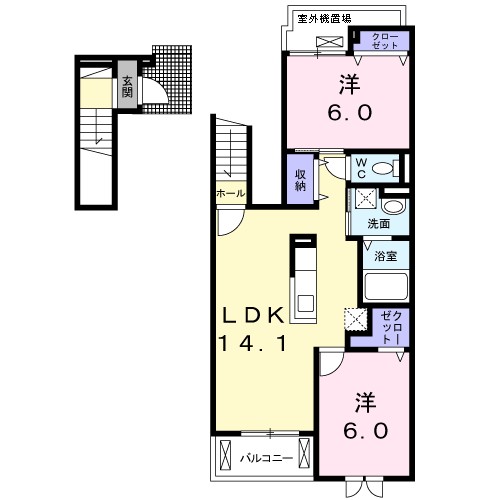 オーキッド　プレイス 間取り