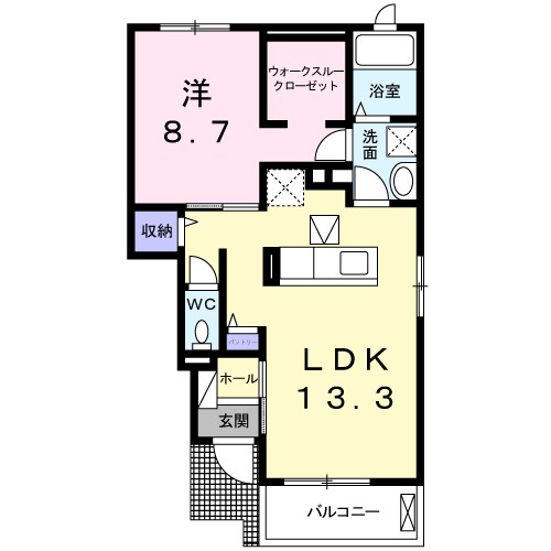 エヌメゾンⅠ 間取り