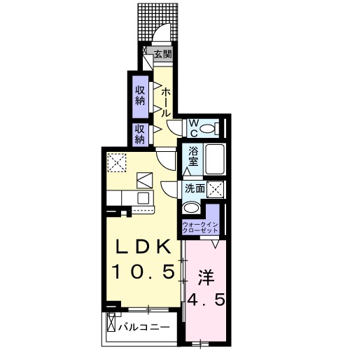 メンゼン　Ｗ 間取り