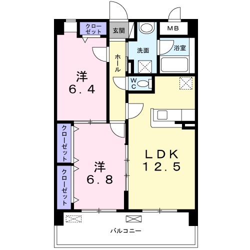 エフ　レジデンス 間取り