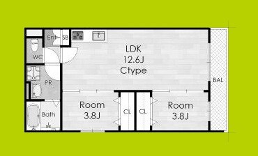 AVANTIO　HONMACHI 間取り