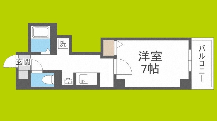 ハウスアイ杭全 間取り