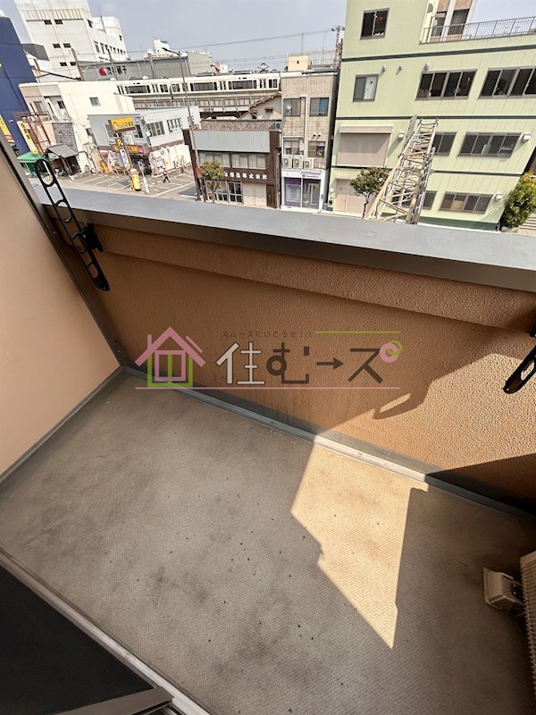 ハウスアイ杭全 ベランダ