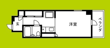 ホーユウコンフォルト東住吉 間取り