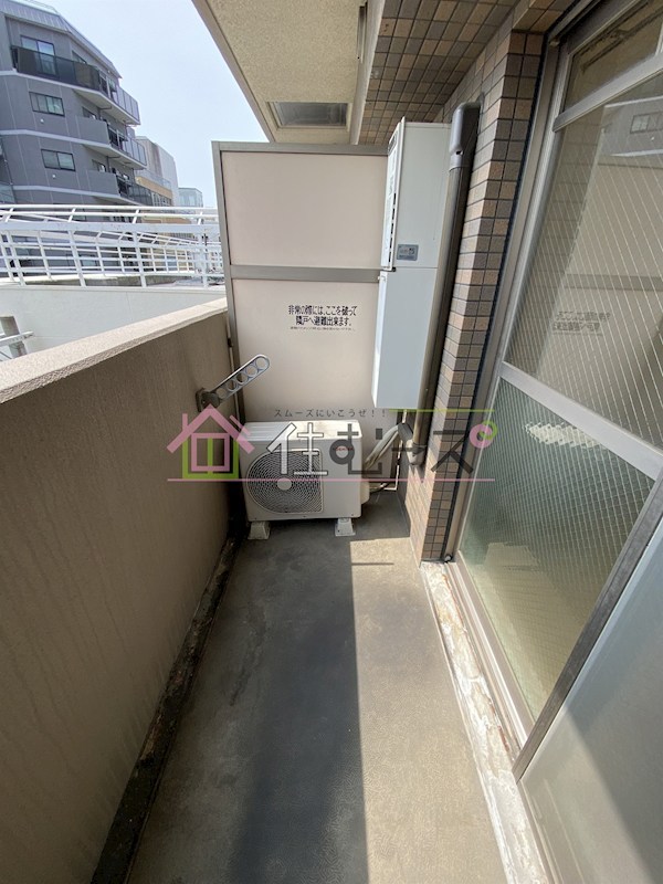 ラナップスクエア東天満 ベランダ