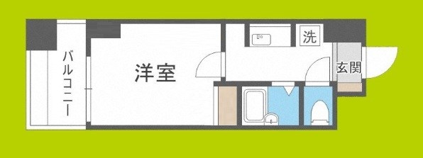 ＨＯＰＥ　ＣＩＴＹ天神橋 間取り