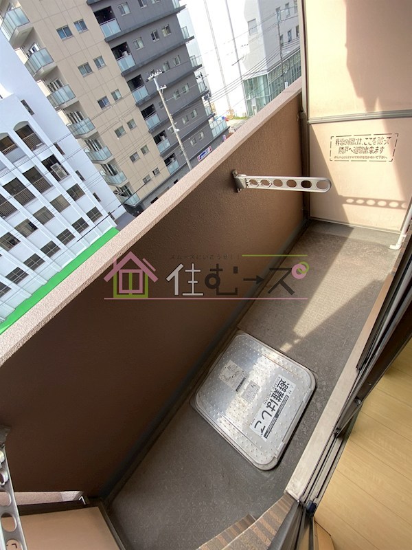 ラナップスクエア東梅田 ベランダ