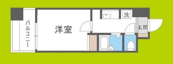 ＨＯＰＥ　ＣＩＴＹ天神橋 間取り