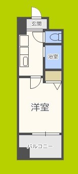 ＨＯＰＥ　ＣＩＴＹ天神橋 間取り