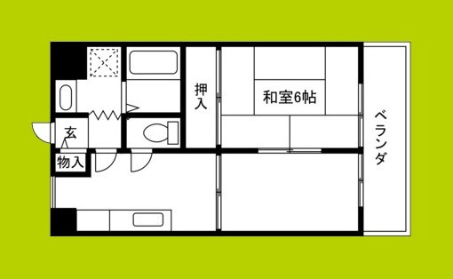 ロイヤルハイツ南栄 間取り