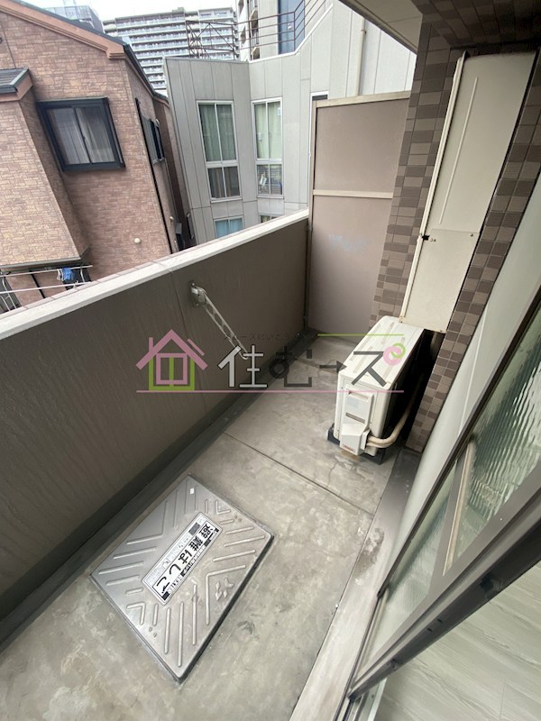 ランドマークシティ北梅田 ベランダ