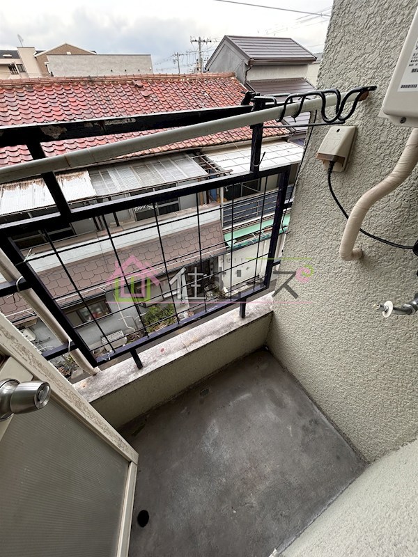 メモリアルタウン東住吉D棟 ベランダ