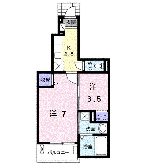 アルバモーダ 間取り
