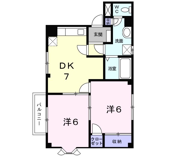 メゾン・モンターニュ 間取り