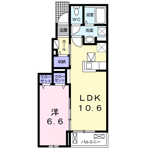 カーサ　カリーノ 間取り