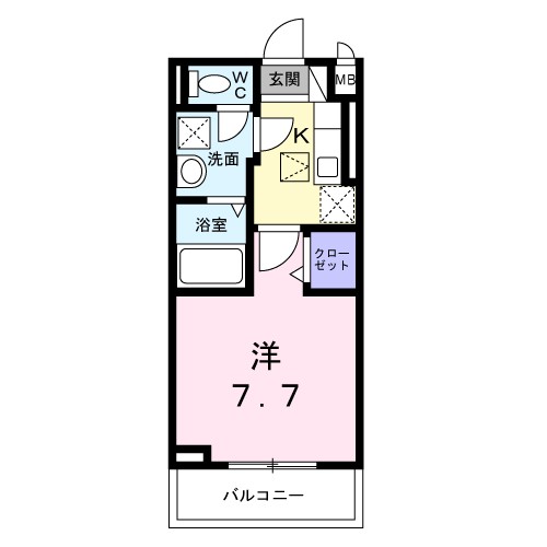 東一津屋アパート 間取り
