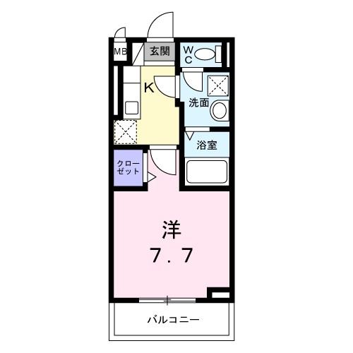 東一津屋アパート 間取り