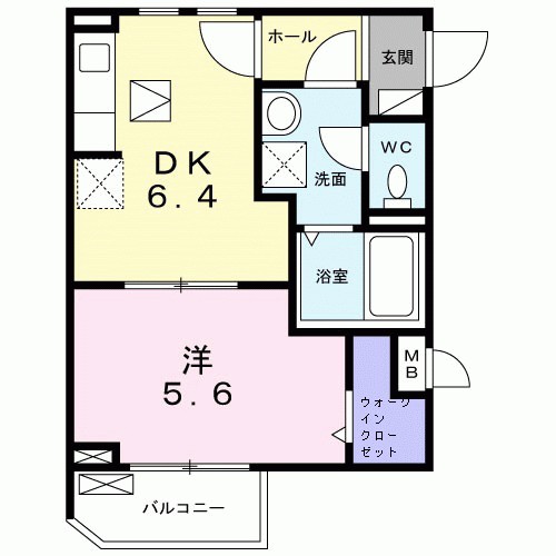 フォーチュンパークⅢ 間取り
