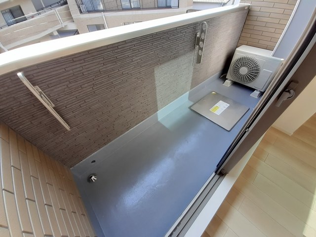 ハイツ　ユベーレン ベランダ