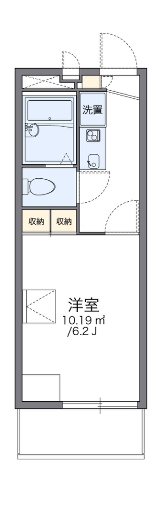 レオパレス加美 間取り