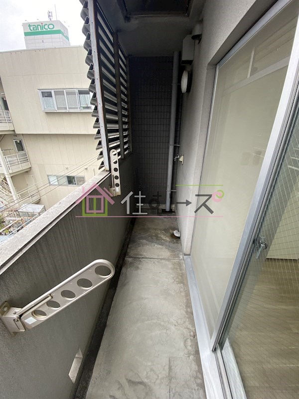 東三国エンシンビル ベランダ