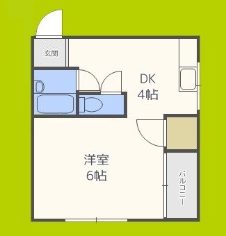 リバーヒル長居 間取り