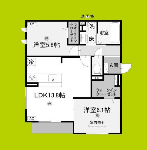 Porto　Sereno 間取り