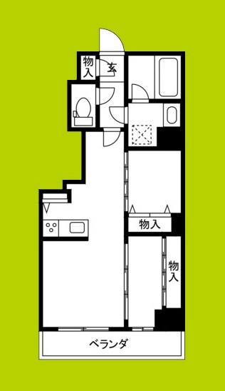 アーバネックス谷町四丁目 間取り