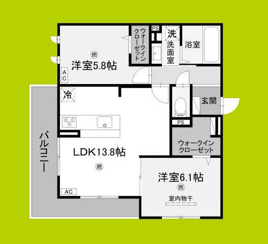 Porto　Sereno 間取り