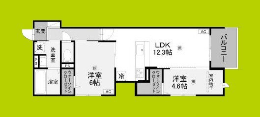 Porto　Sereno 間取り