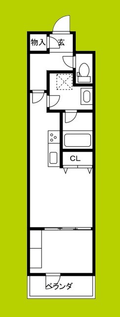 アーバネックス谷町四丁目 間取り