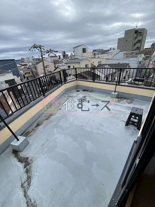 レジデンス緑橋 ベランダ