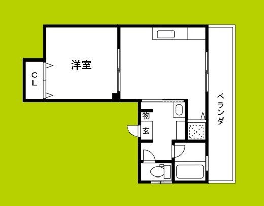 DMハイツ鴫野 間取り