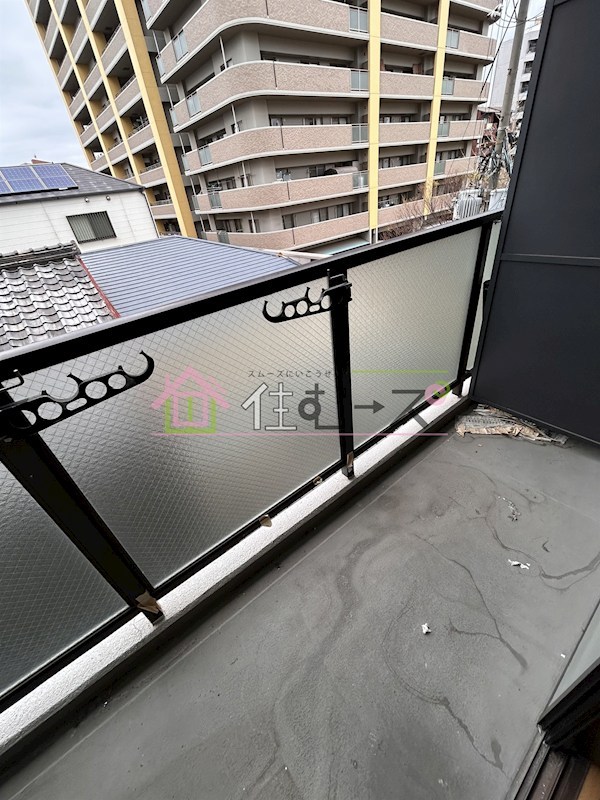 シャルマンコーポネイビー ベランダ