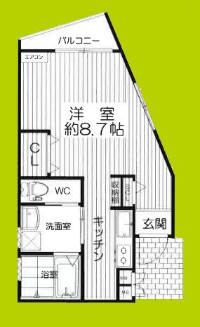 アッツ・コート玉出駅前 間取り