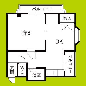 メゾンドール玉出 間取り