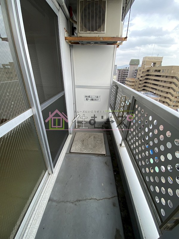 エイチ・ツー・オー今福 ベランダ