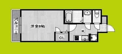 AXIS天神ノ森 間取り