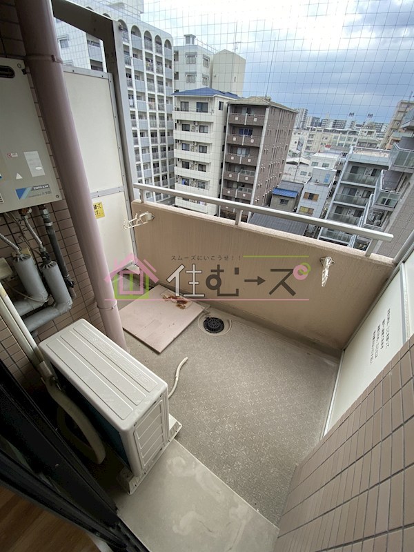 朝日プラザアクシス城東 ベランダ