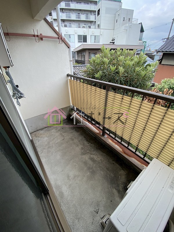 渡辺マンション ベランダ