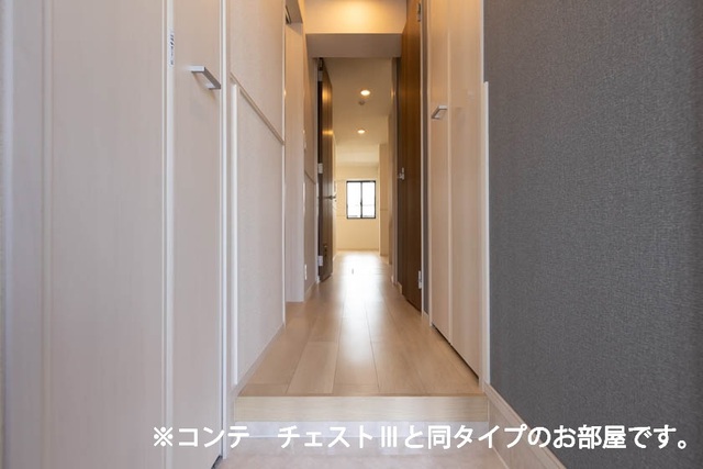 ポムドパン北花田 玄関