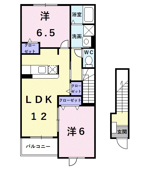 グリーン　コート　杉Ⅲ 間取り
