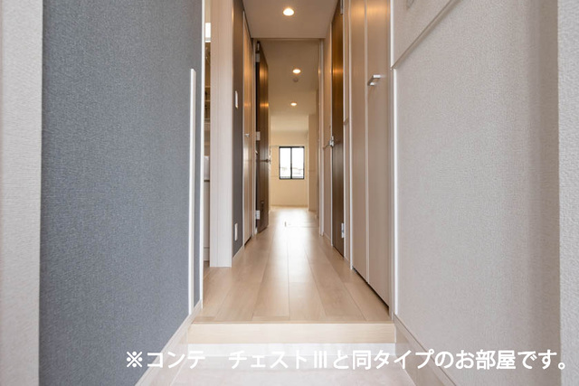 ポムドパン北花田 玄関