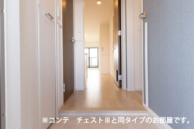 ポムドパン北花田 玄関