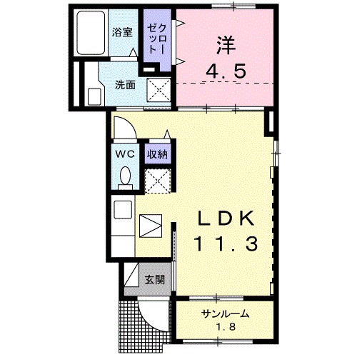 カーサミーア二葉町 間取り