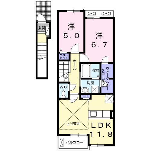 ビサイドサラン 間取り