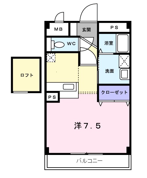 メゾン・エトワールⅡ 間取り